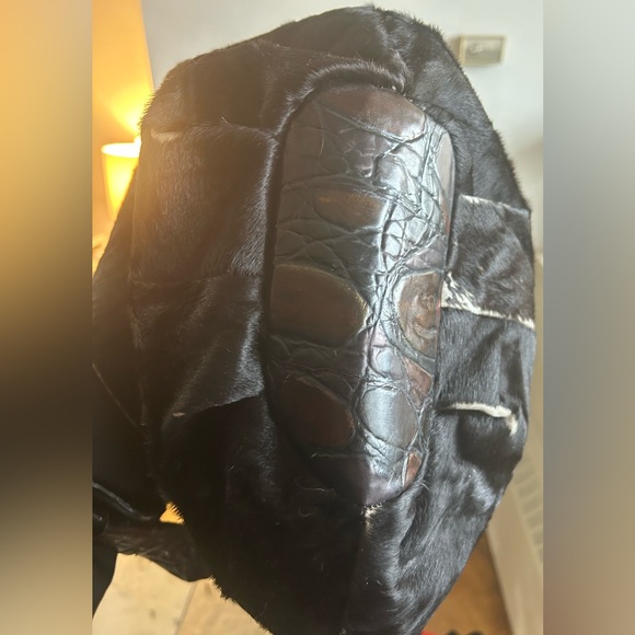 Colombian leather and cowhide bag - Picture 5 of 7